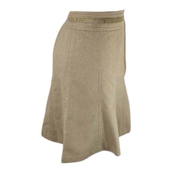 Ann Taylor Loft Wool A-line Skirt - Picture 3 of 10